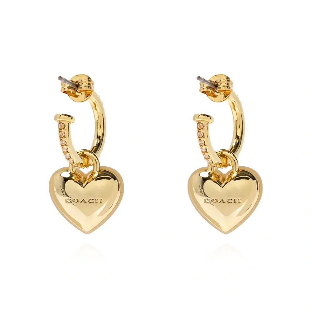 Серьги-кольца с подвесками Серьги-кольца с подвесками