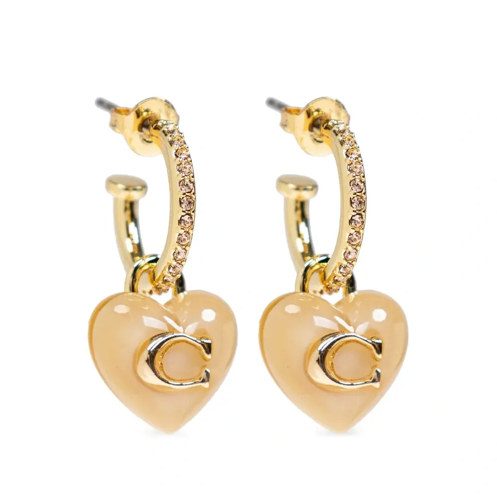 Серьги-кольца с подвесками Серьги-кольца с подвесками