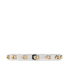 Браслет-бэнгл с логотипом