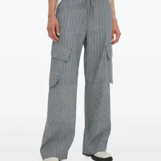 Брюки в полоску Fred