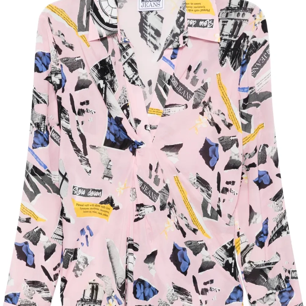 Блузка в технике пэчворк