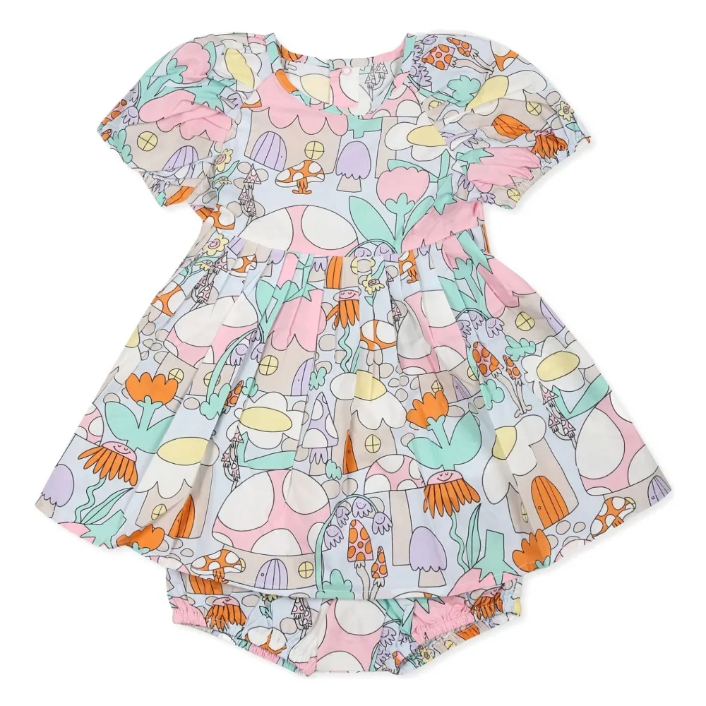 Платье с цветочным принтом