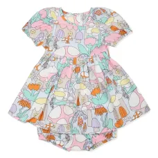 Платье с цветочным принтом