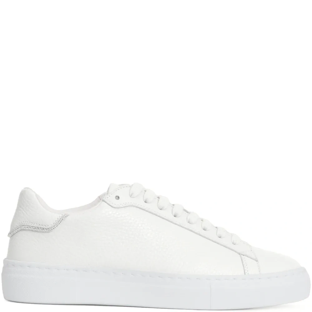 Кожаные кроссовки