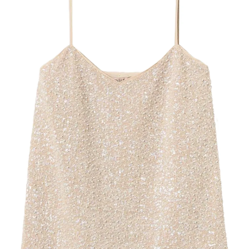 Топ с пайетками и искусственным жемчугом Топ с пайетками и искусственным жемчугом