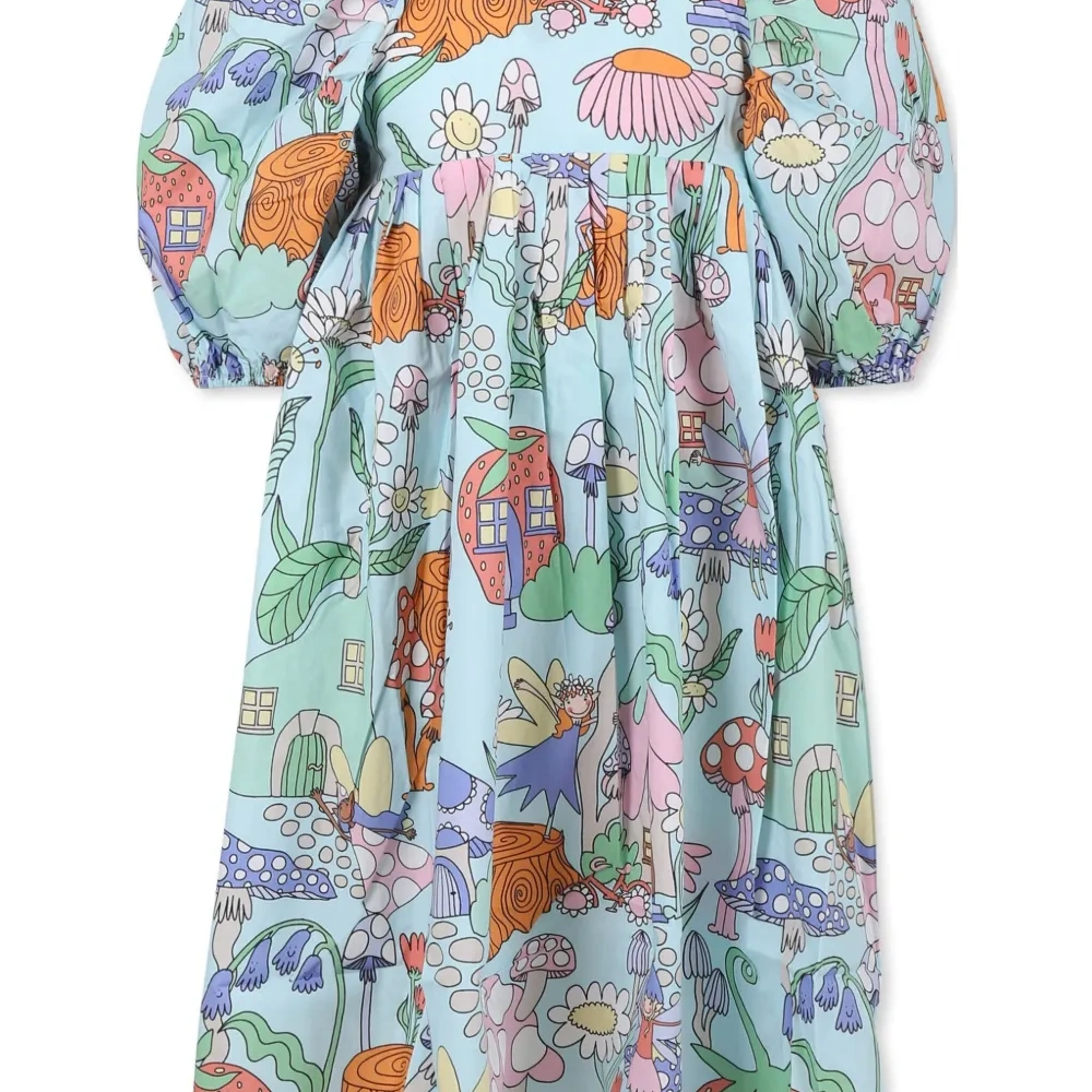 Платье с принтом