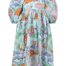 Платье с принтом