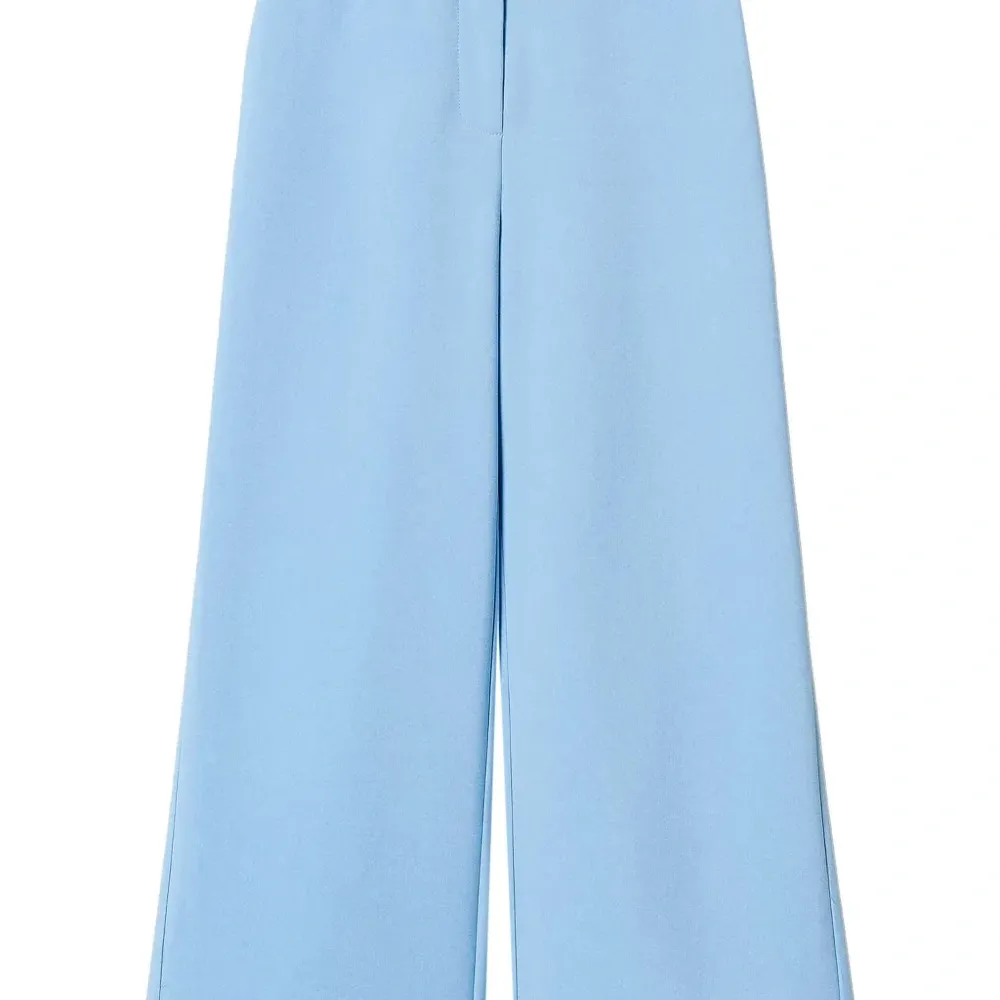 Креповые брюки палаццо