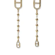 Серьги с кристаллами