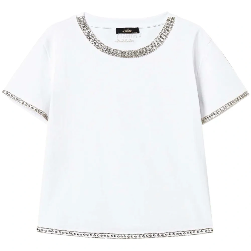 Футболка с кристаллами