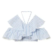 Топ в полоску