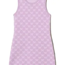 Платье с логотипом