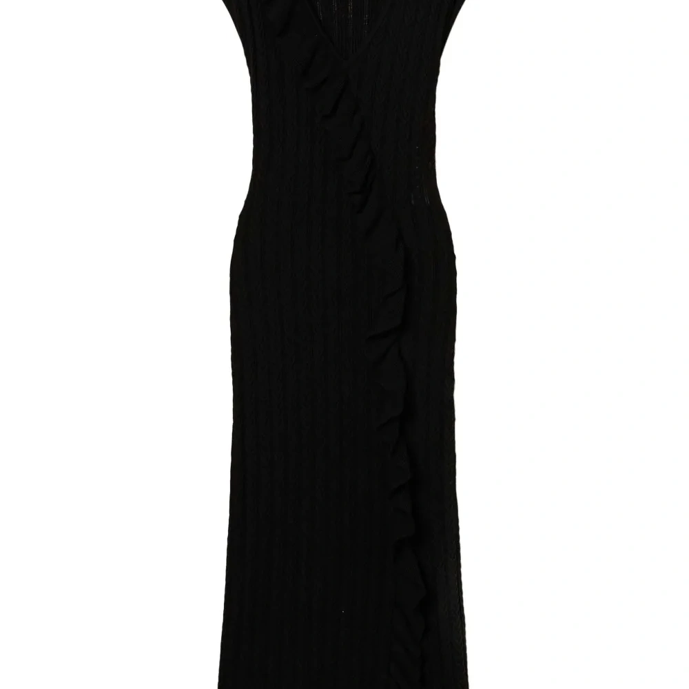 Трикотажное платье миди Трикотажное платье миди