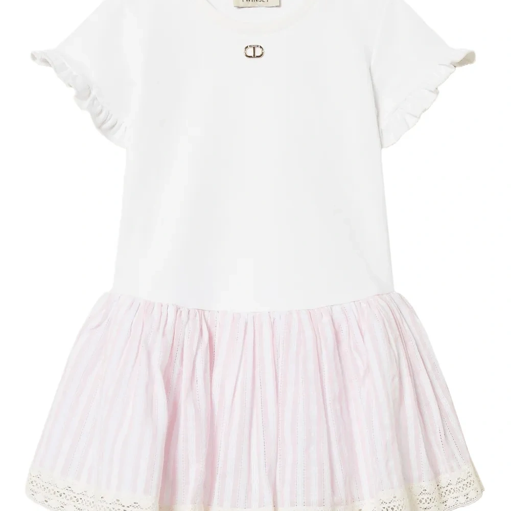 Платье с оборками