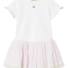 Платье с оборками