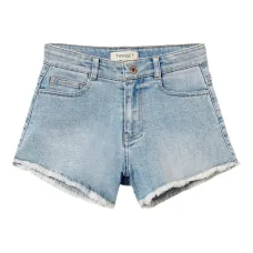 Джинсовые шорты с бахромой Джинсовые шорты с бахромой