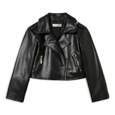 Байкерская куртка с покрытием