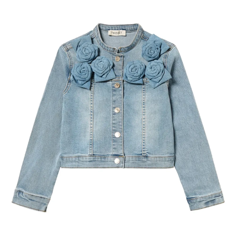 Декорированная джинсовая куртка