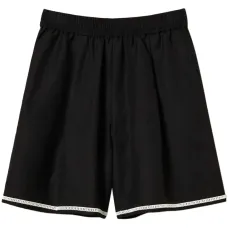 Шорты с декоративной строчкой Шорты с декоративной строчкой