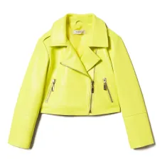 Байкерская куртка с покрытием