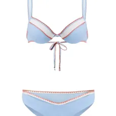 Бикини с декоративной строчкой