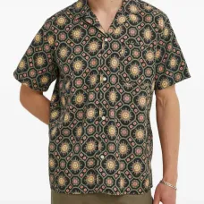 Рубашка с цветочным принтом