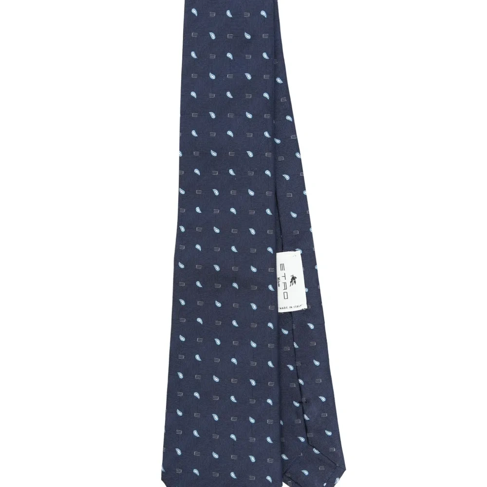 Галстук с узором пейсли