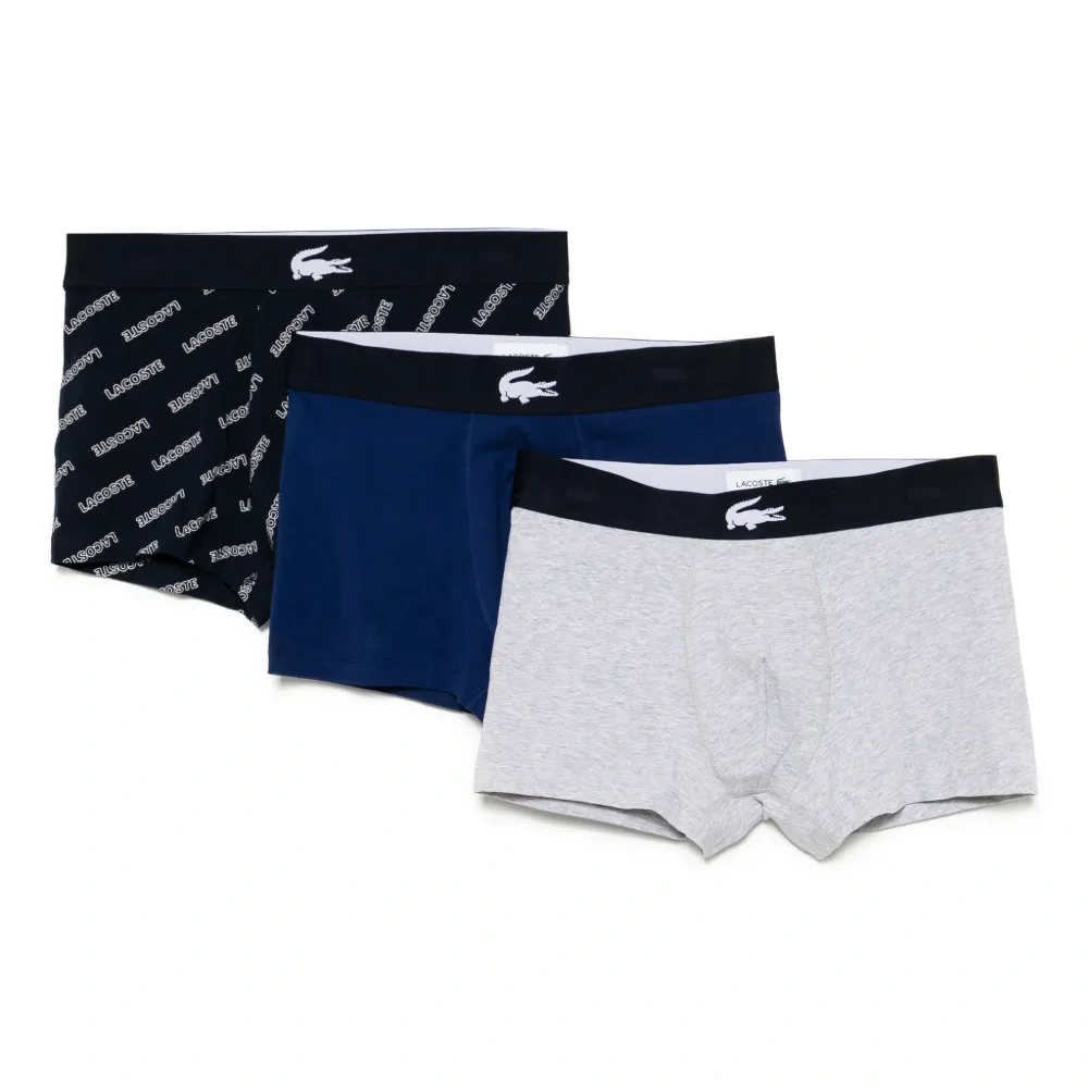 Комплект из трех боксеров с логотипом Комплект из трех боксеров с логотипом