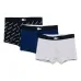 Комплект из трех боксеров с логотипом Комплект из трех боксеров с логотипом