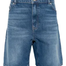 Джинсовые шорты-бермуды