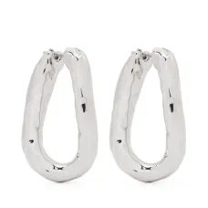 серьги с эффектом чеканки серьги с эффектом чеканки