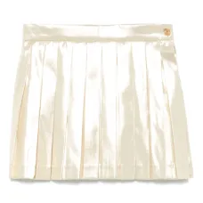 Плиссированная мини-юбка