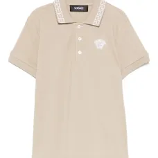 Рубашка поло с вышивкой Medusa Рубашка поло с вышивкой Medusa