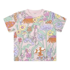 Футболка с цветочным принтом Футболка с цветочным принтом