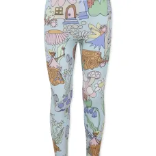 Легинсы с графичным принтом