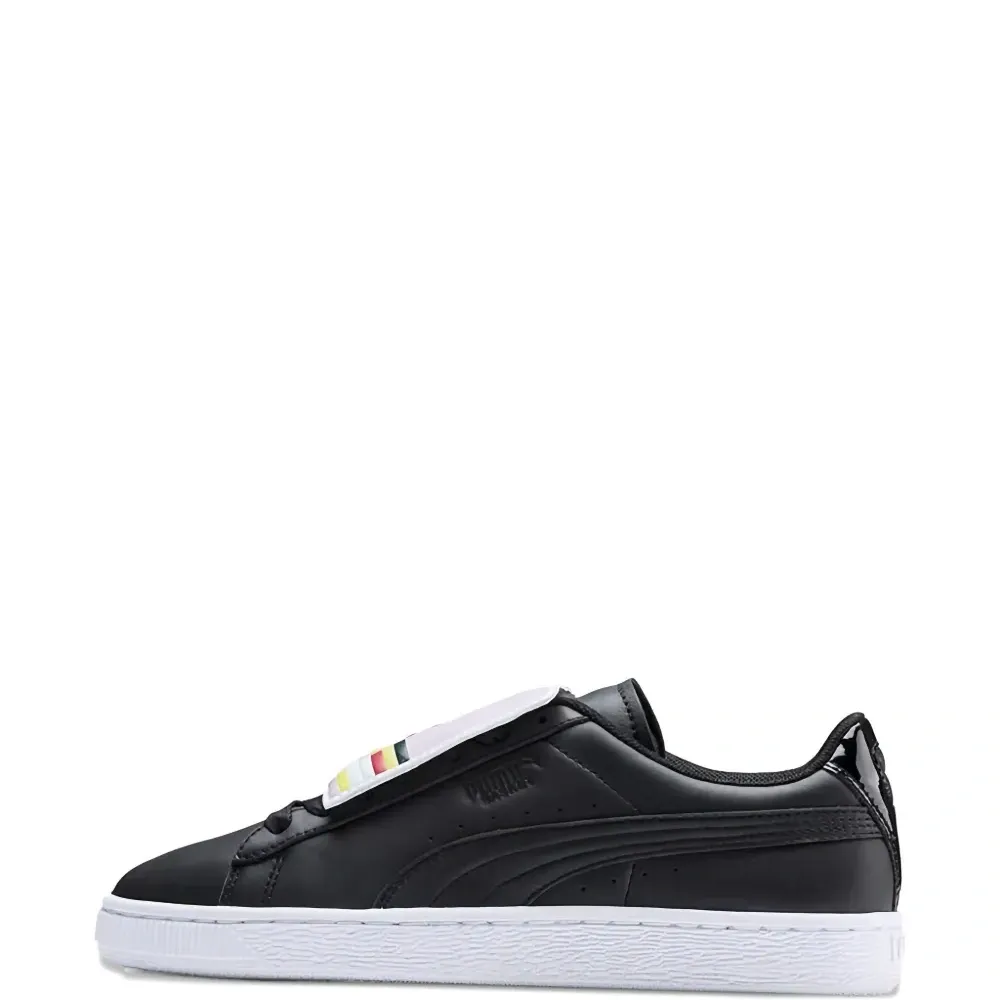 кроссовки Basket Badge Black/White