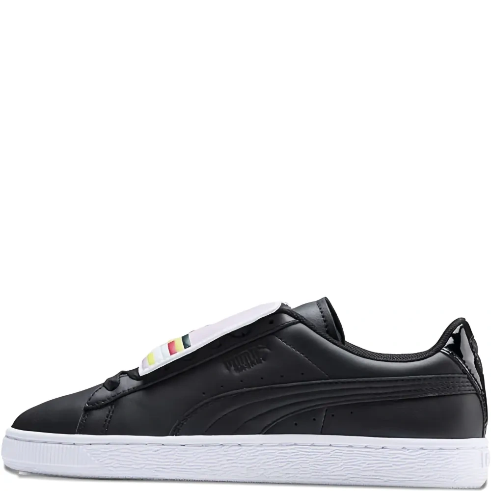 кроссовки Basket Badge Black/White