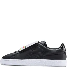 кроссовки Basket Badge Black/White