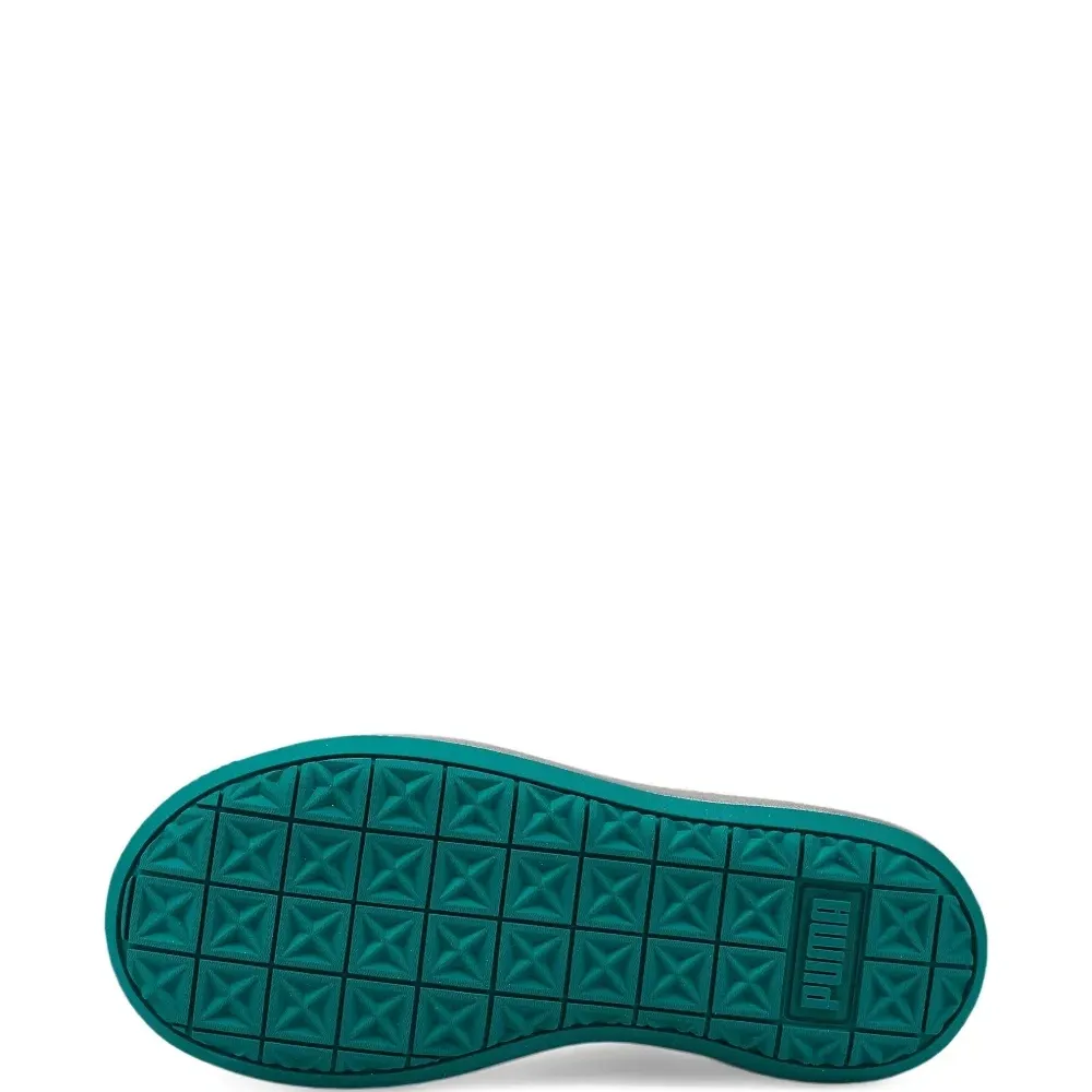 Кроссовки Mayu с эффектом металлик