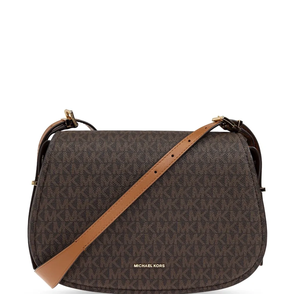 Сумка на плечо с монограммой