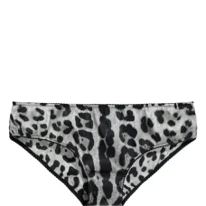 Трусы-брифы с леопардовым принтом Трусы-брифы с леопардовым принтом