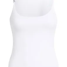 Трикотажный топ без рукавов