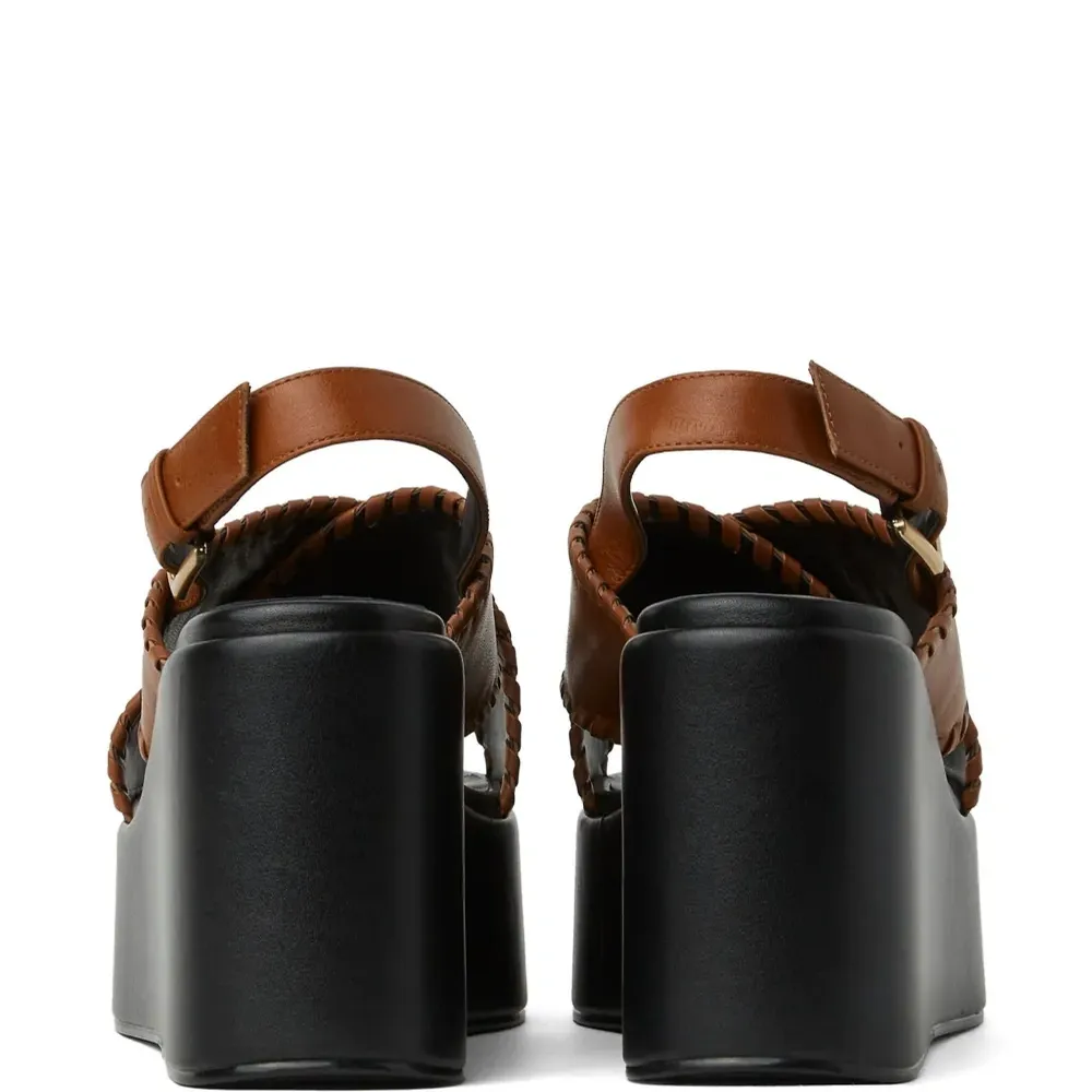 Сандалии Wendy с декоративной строчкой