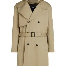 Двубортный тренч