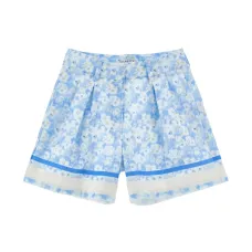 Шорты с цветочным принтом