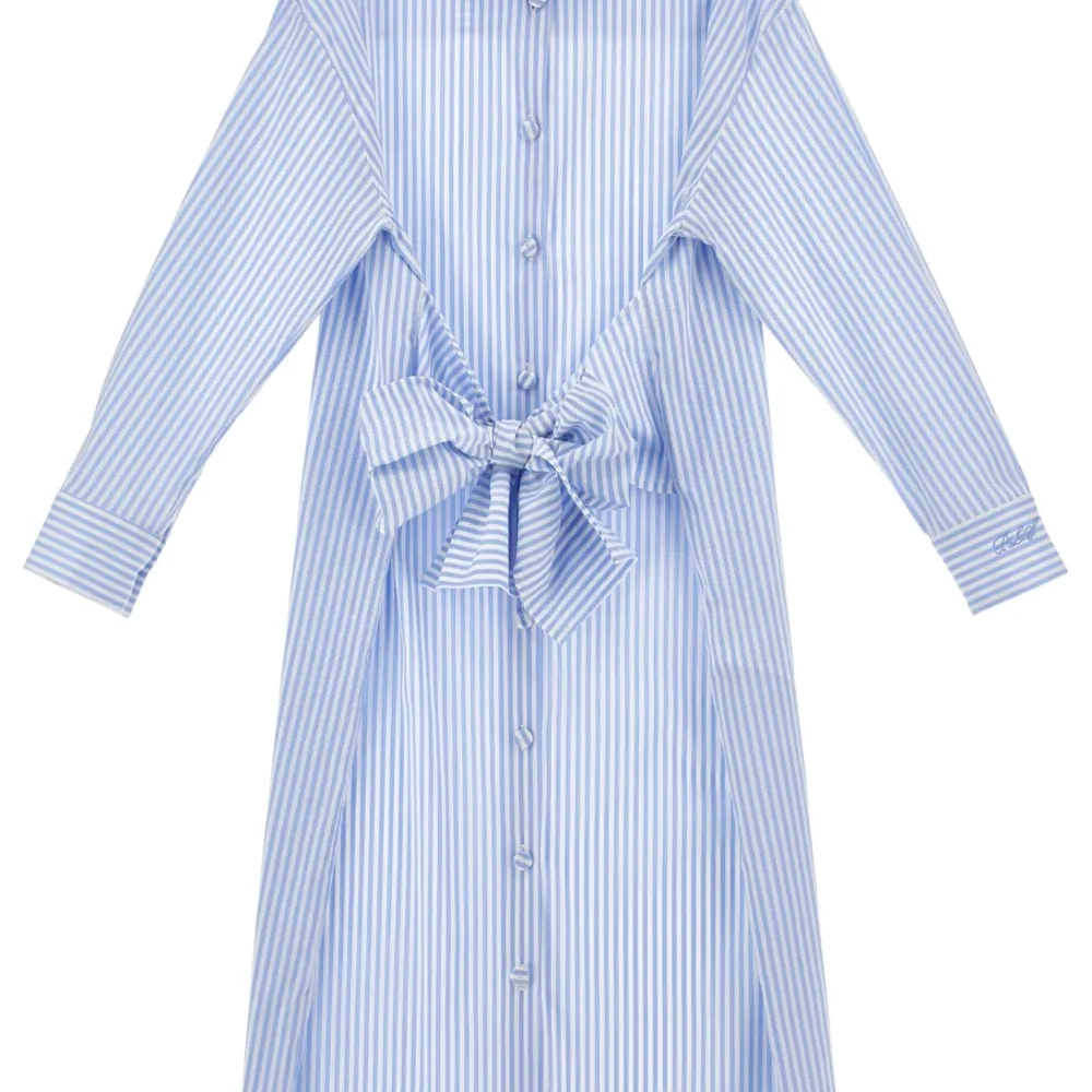 Платье в полоску