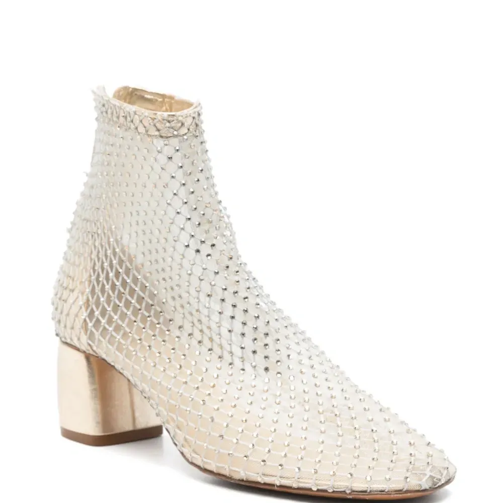 Ботильоны со стразами