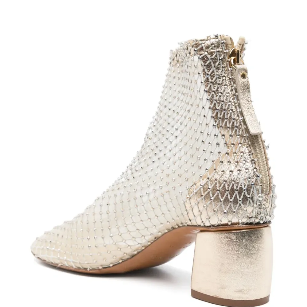 Ботильоны со стразами