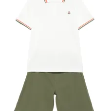 комплект из футболки и шортов с логотипом