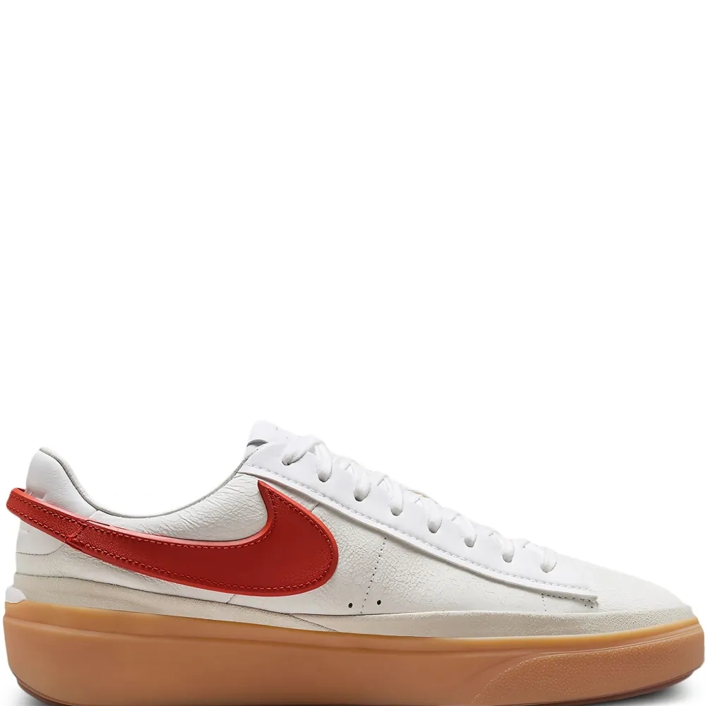 кеды Blazer Phantom Low White Dragon Red Gum